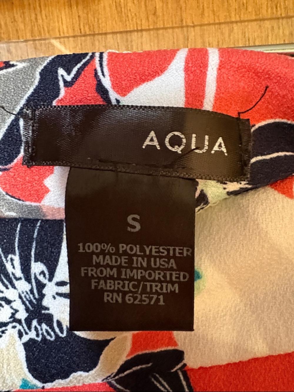 Aqua Mini Skort Coral Floral Pattern - Picture 2 of 6